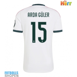 Billiga Real Madrid Arda Guler #15 Hemmatröja 2026-27 Kortärmad
